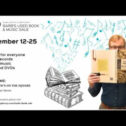 Barb’s Used Book & Music Sale moves to a new home for Fall 2023