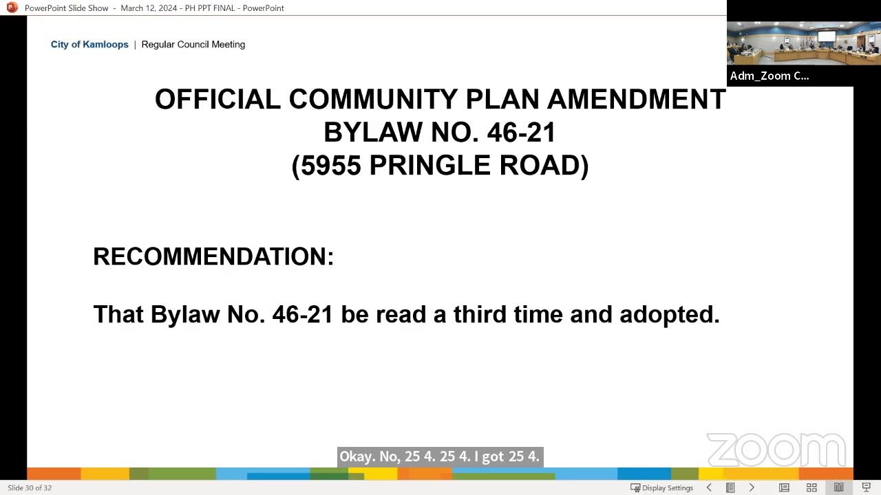 Council Meeting