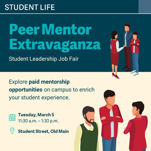 Peer Mentor Extravaganza – TRU Newsroom