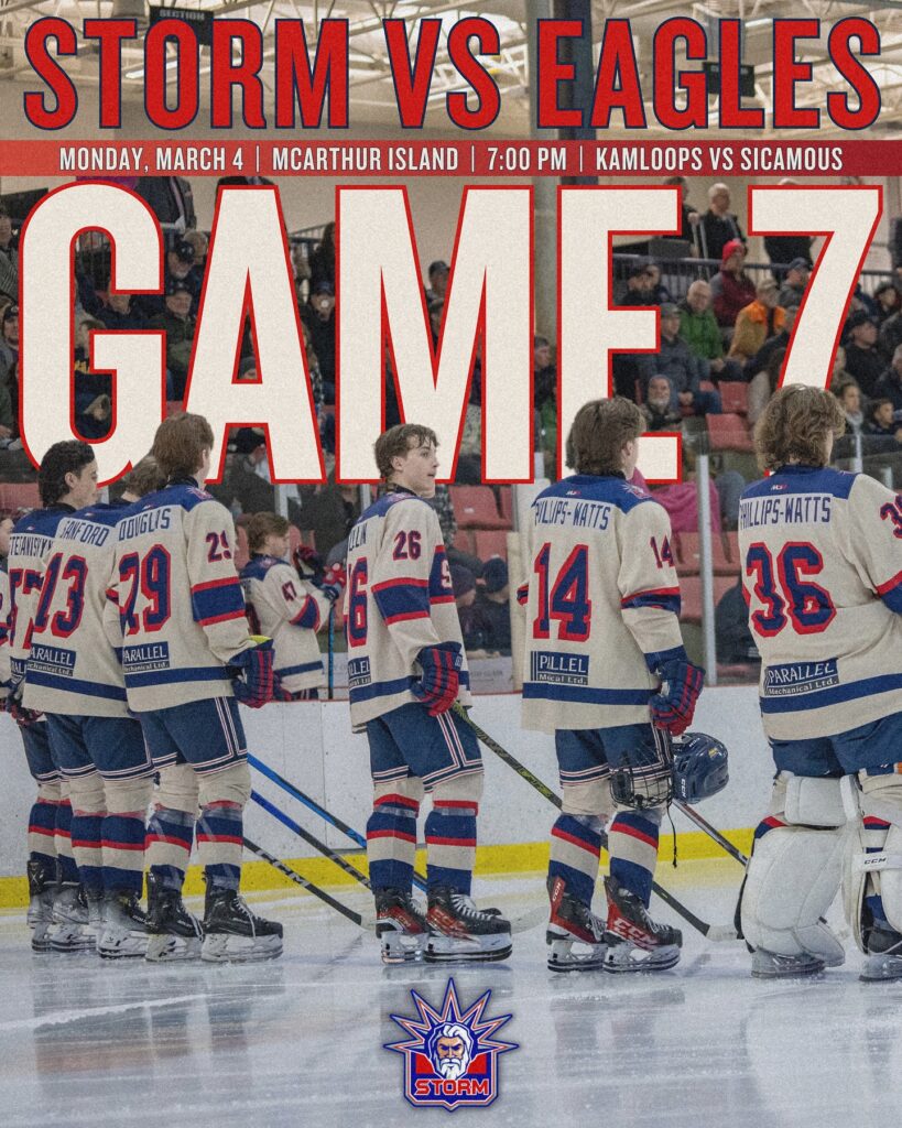 Storm, Eagles Game Seven Monday 7pm