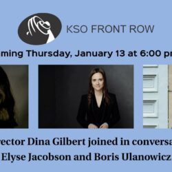 KSO Front Row with Elyse Jacobson & Boris Ulanowicz