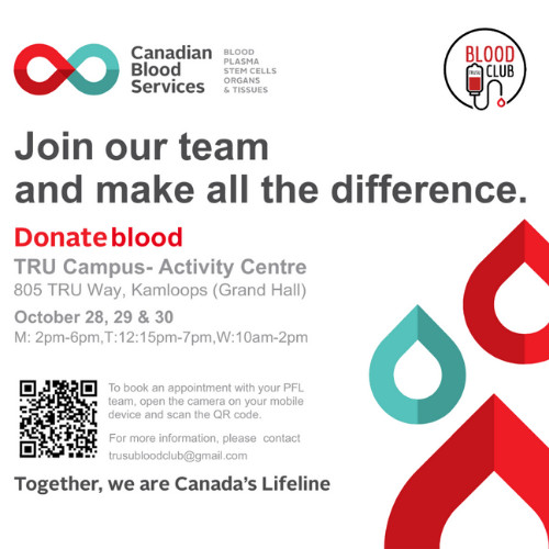 TRUSU Blood Club event