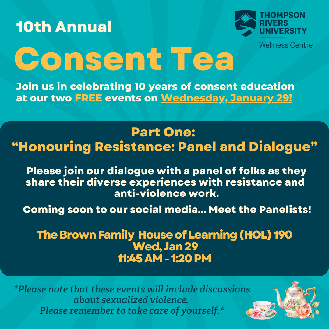 Consent tea – panel and dialogue
