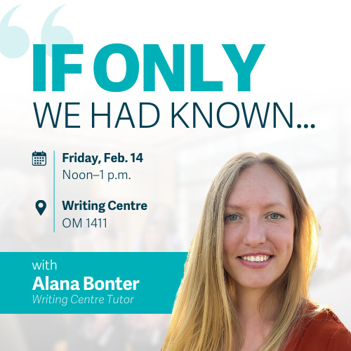 If only we had known – workshop