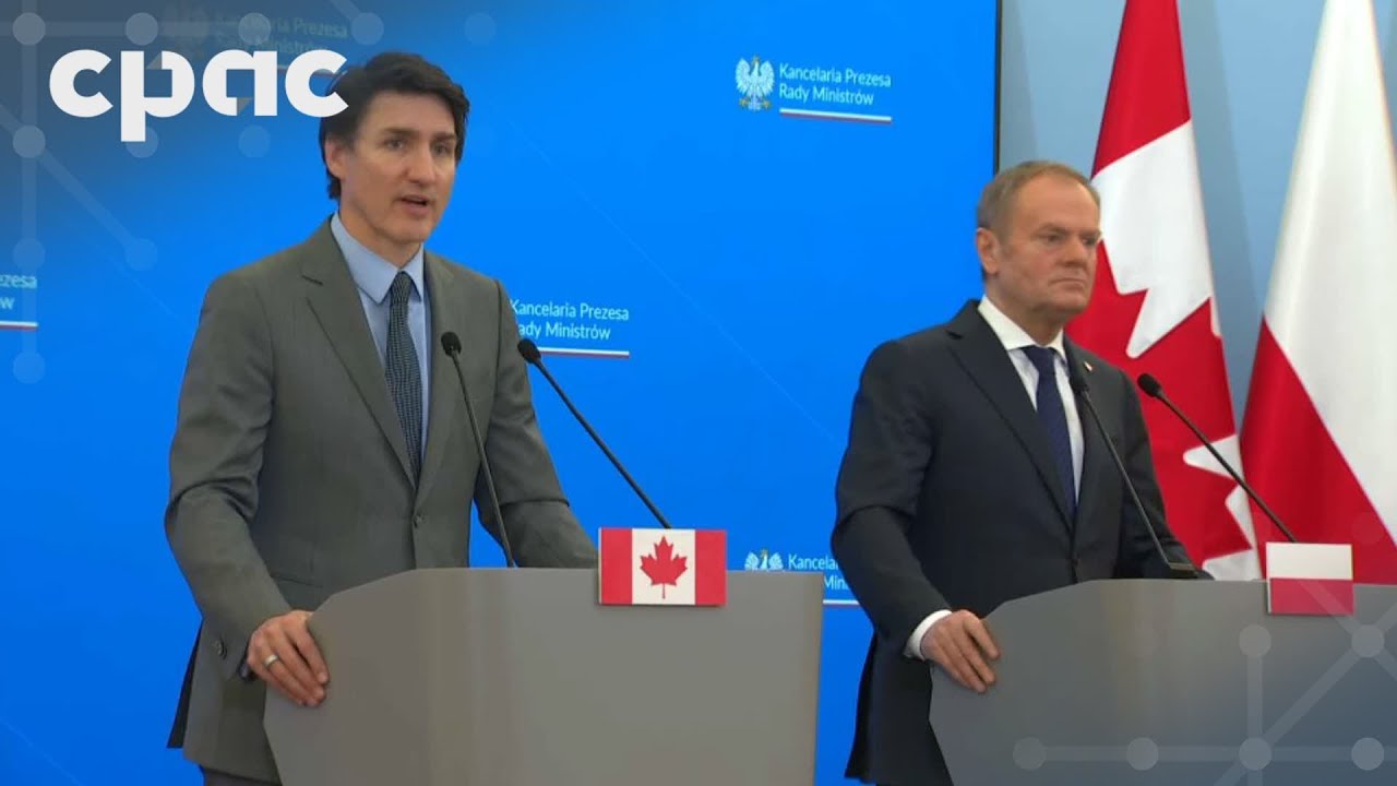 PM Justin Trudeau meets with Polish PM Donald Tusk – January 28, 2025