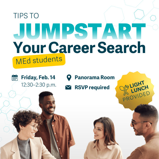 Tips to jumpstart your career search – workshop