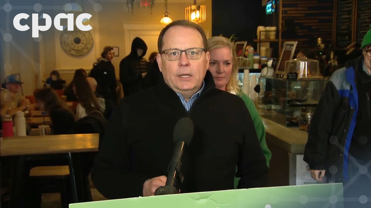 Ontario Green Party Leader Mike Schreiner makes an announcement in Georgetown – February 19, 2025