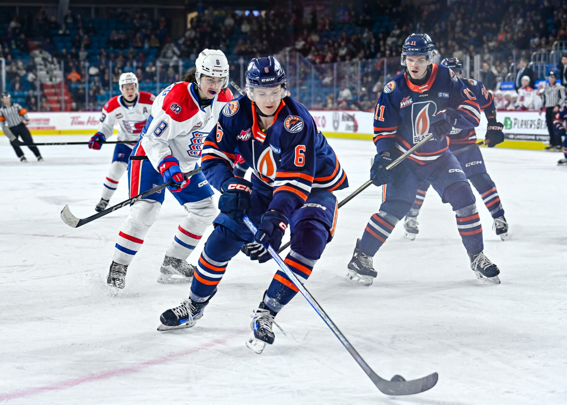 BLAZERS FALL SHORT IN 4-2 DEFEAT