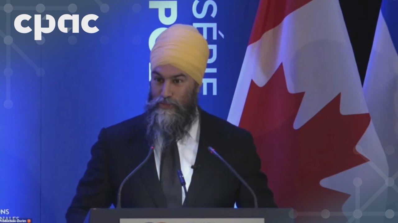 Jagmeet Singh devant le Conseil des relations internationales de Montréal – 26 février 2025