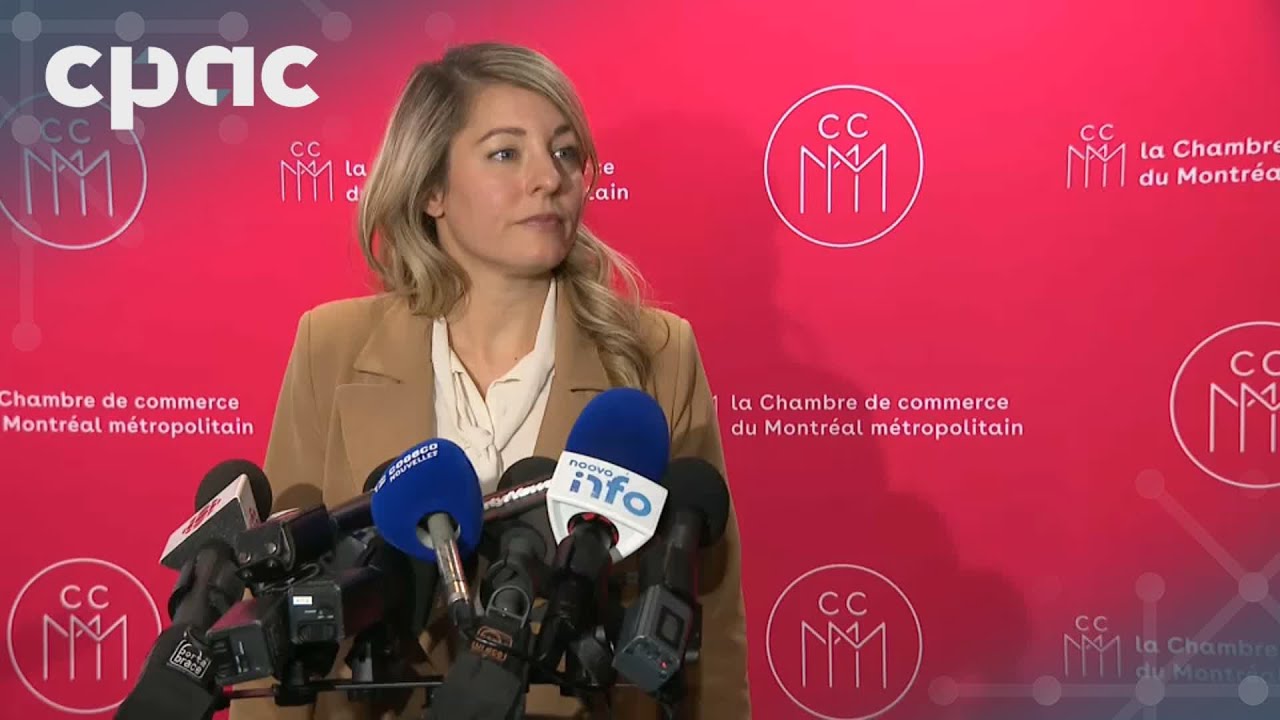Minister Mélanie Joly speaks on Canada-U.S. relations – February 4, 2025