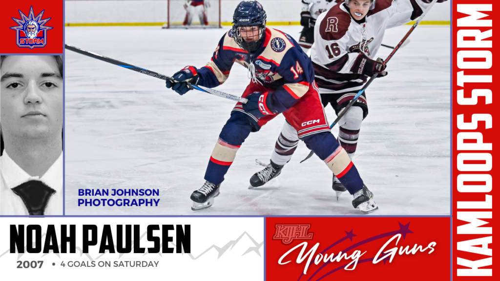 Young Guns: Noah Paulsen | Kamloops Storm