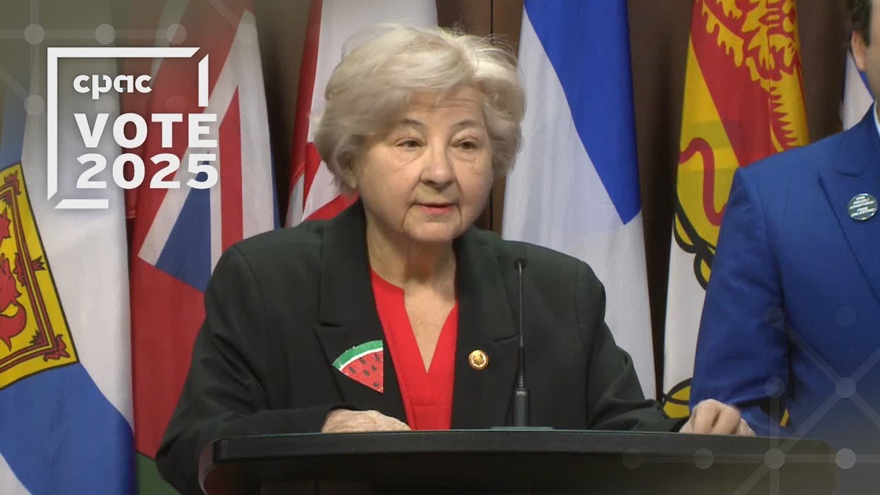 Communist Party of Canada leader holds a press conference in Ottawa – March 28, 2025