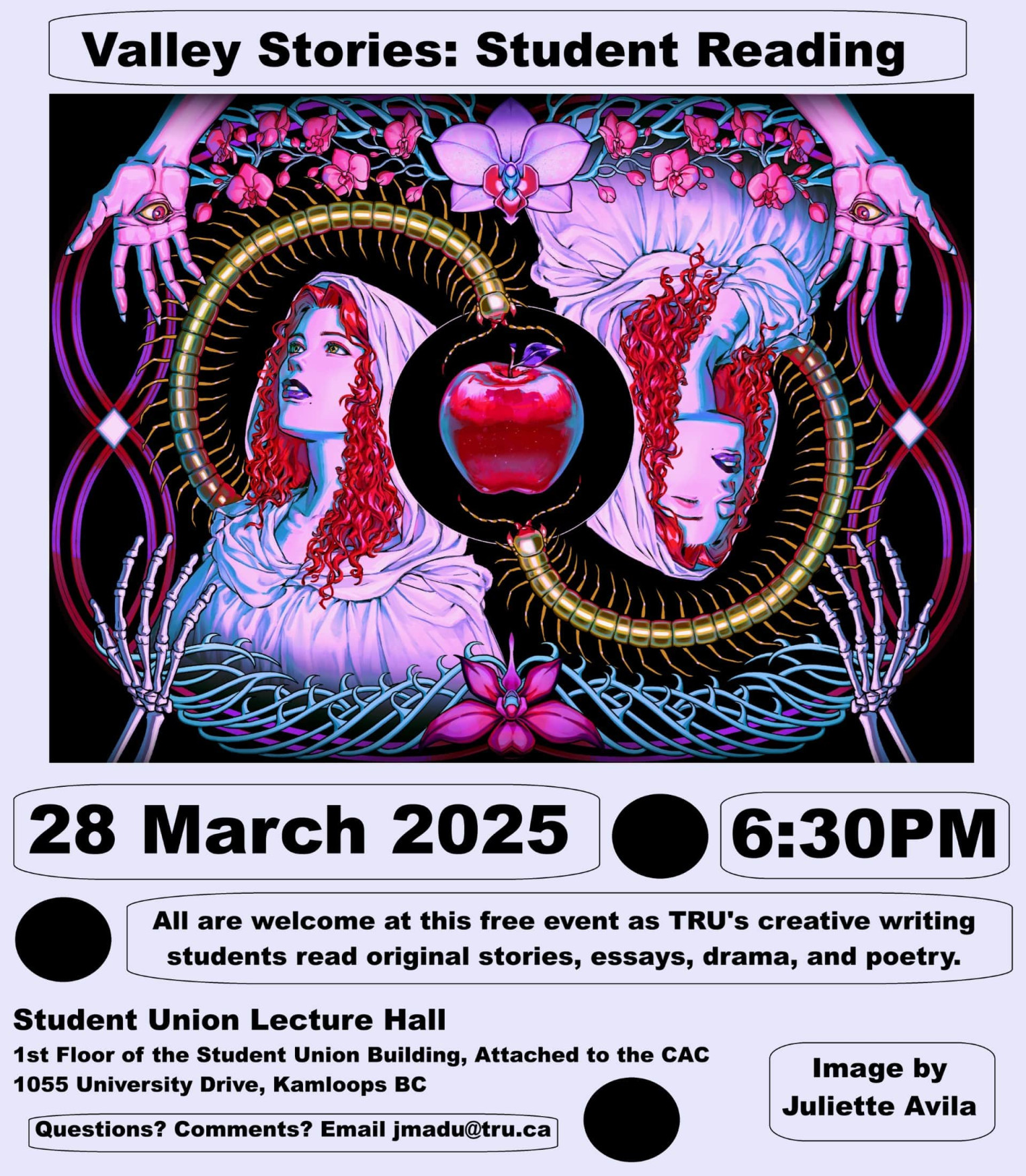 Creative writing public reading night