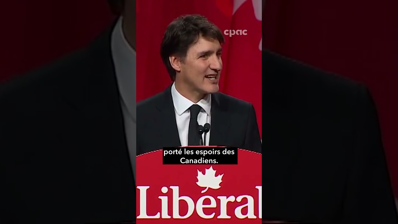 Dernier discours du PM Trudeau à titre de chef du PLC #polcan