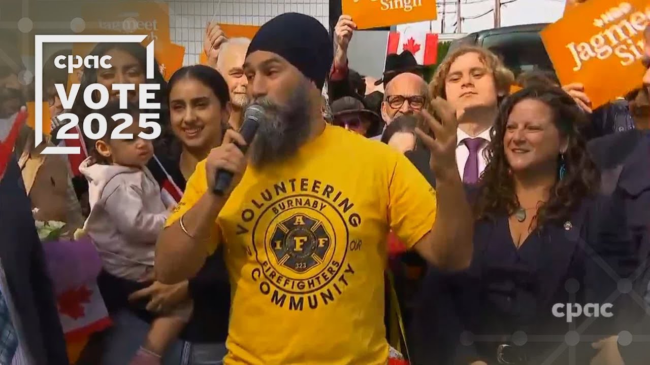 Jagmeet Singh Visits NDP campaign office in Burnaby, B.C. – March 30, 2025