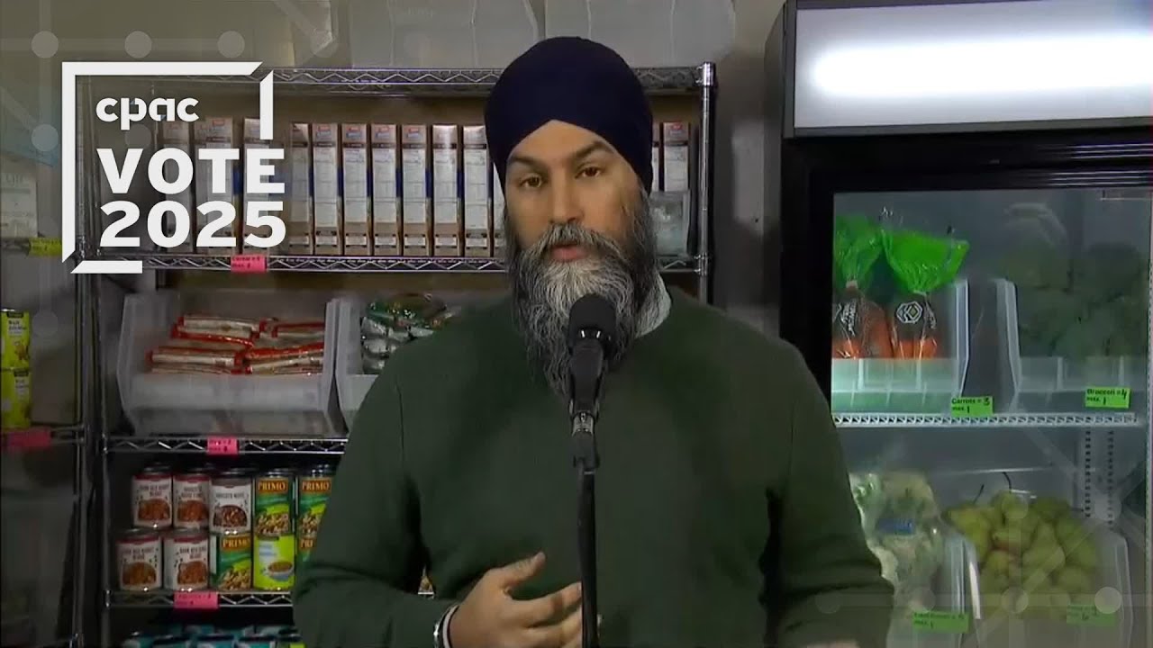 Jagmeet Singh makes policy announcement in Ottawa – March 29, 2025