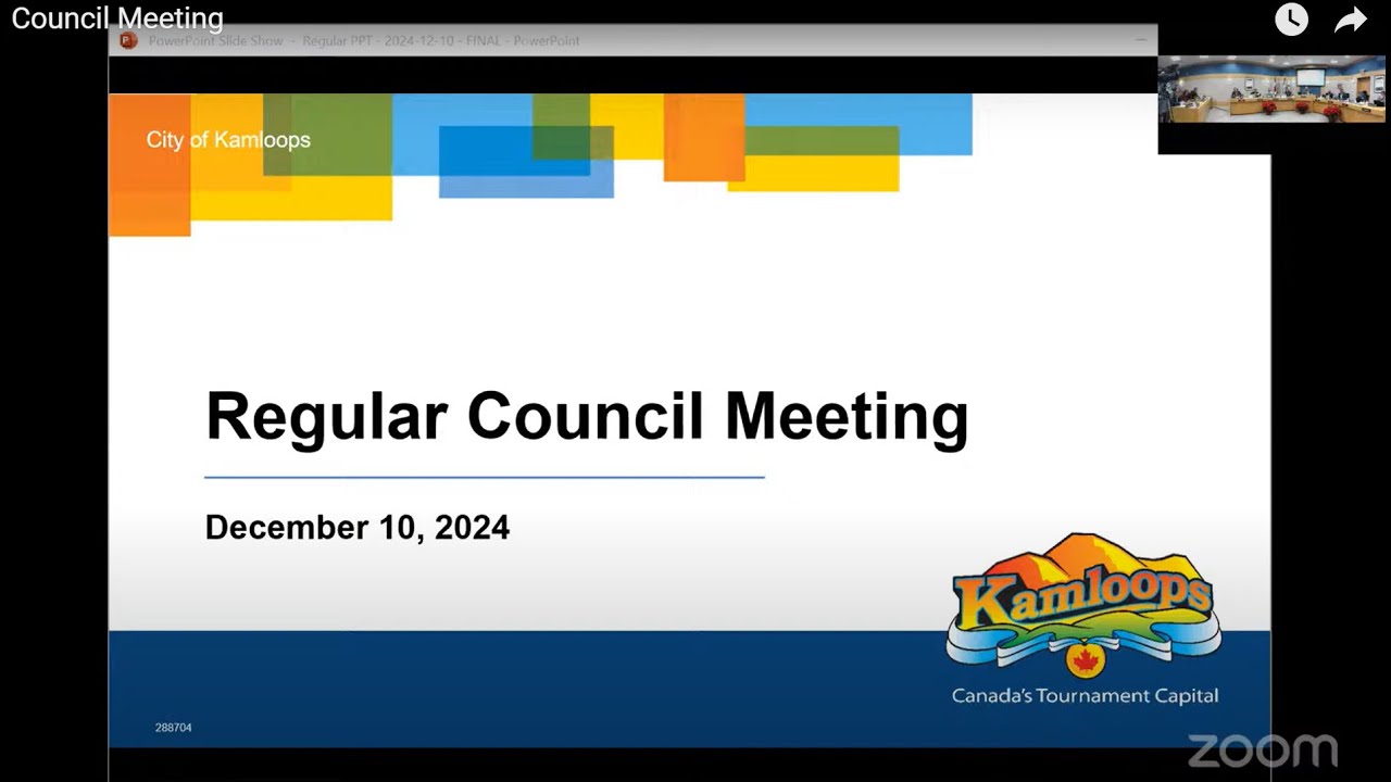 Kamloops City Council - Regular Council Meeting - December 10, 2024