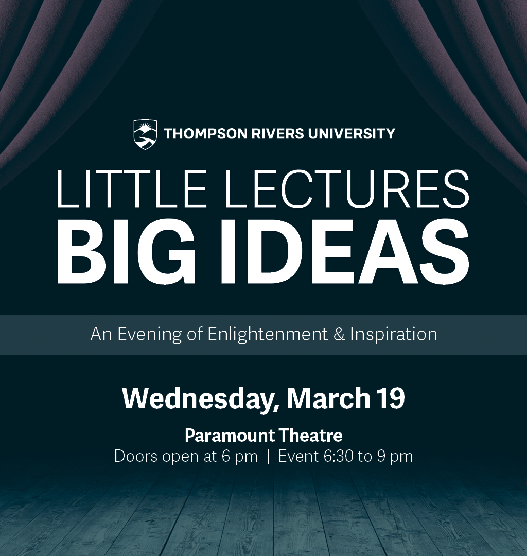 Little Lectures, Big Ideas event
