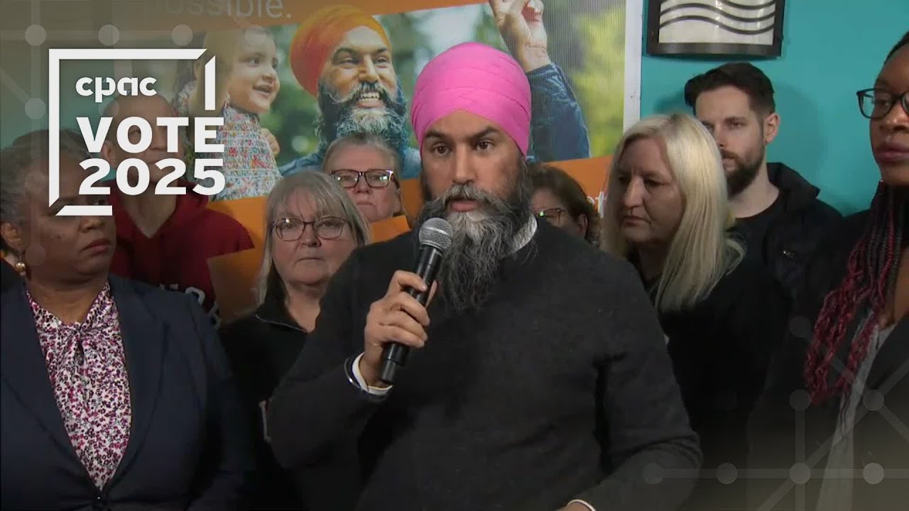NDP Leader Jagmeet Singh holds a rally in London, Ont. – March 26, 2025