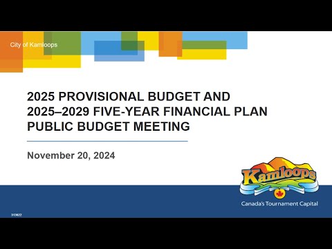 Public Budget Meeting Presentation Nov 20, 2024