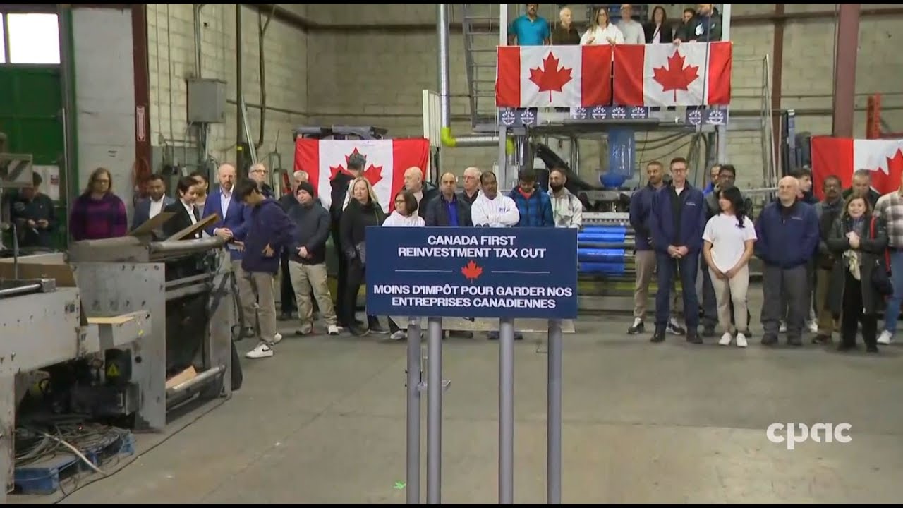 Starting soon: Pierre Poilievre speaks with reporters in North York, Ont.