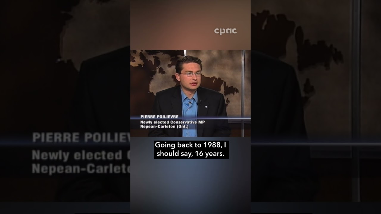 2004: Poilievre comments on his first election as MP