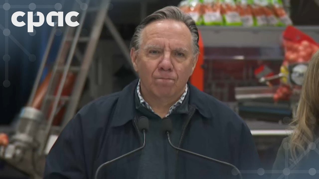 François Legault croit qu’il faut désormais s’ouvrir à la Chine – 10 avril 2025