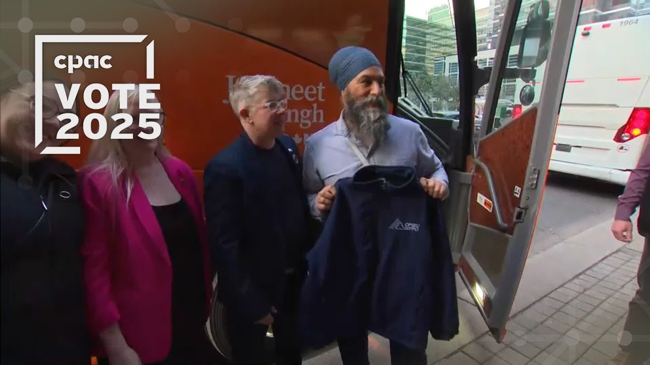 Jagmeet Singh makes campaign Stop in Toronto – April 24, 2025