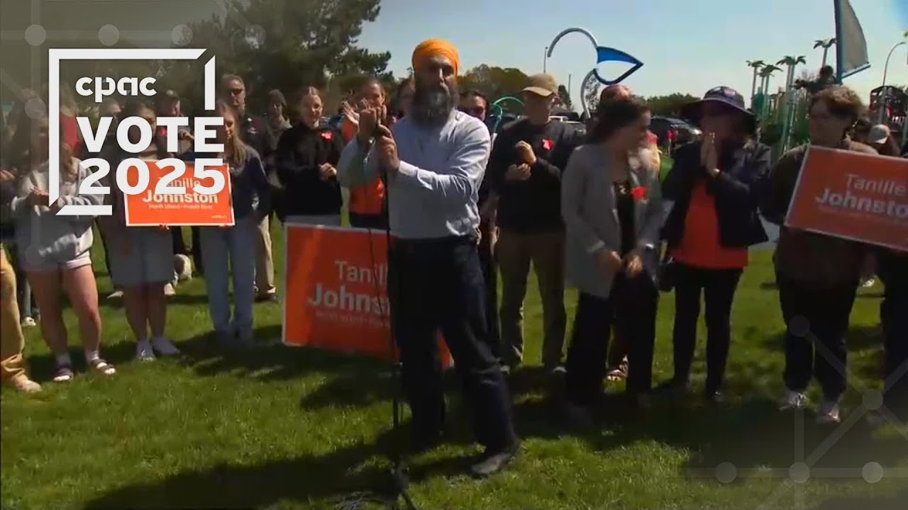 Jagmeet Singh makes campaign stop in Comox, B.C. – April 21, 2025