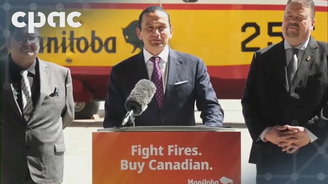 Manitoba Premier Wab Kinew speaks with reporters – April 25, 2025