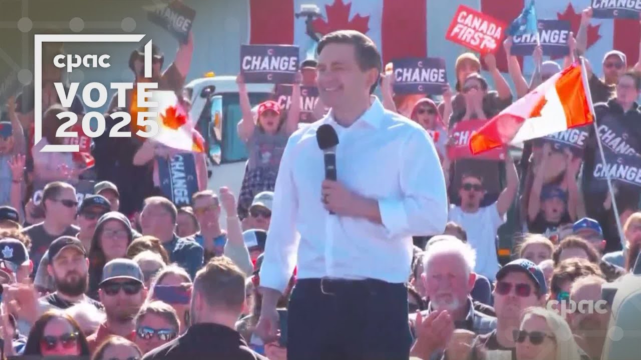 Pierre Poilievre addresses supporters in Keene, Ont. – April 27, 2025