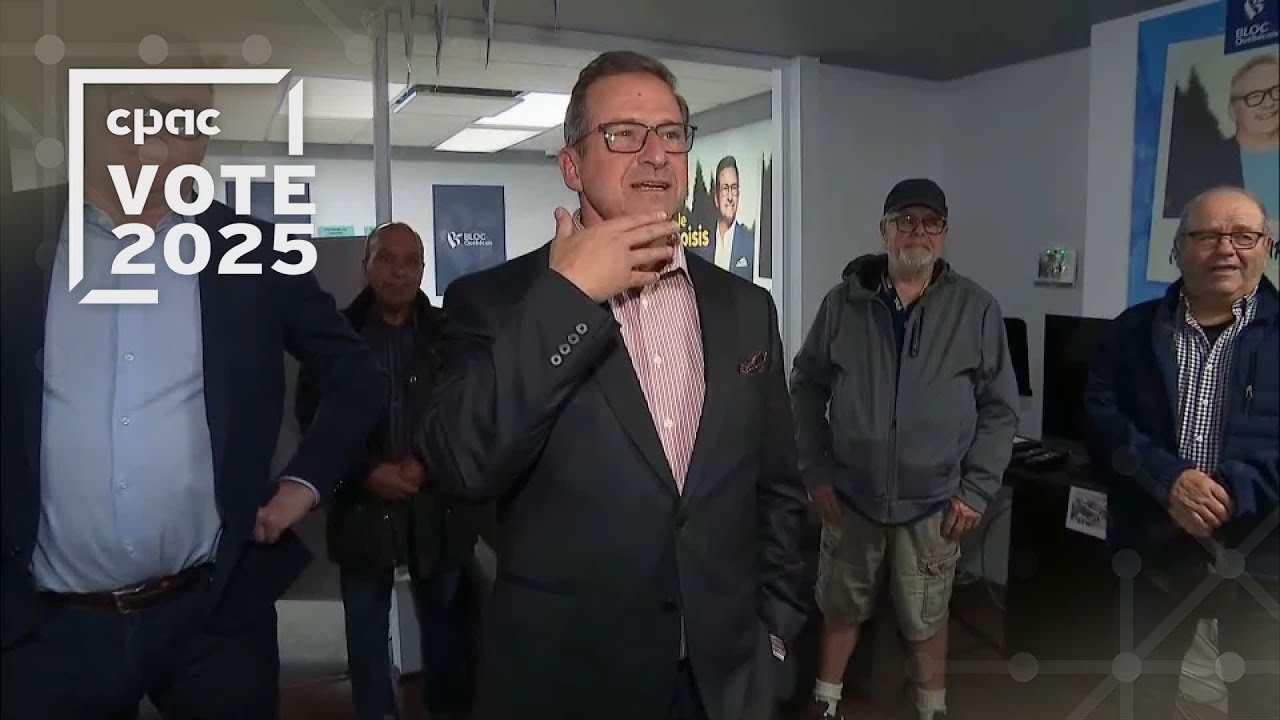 Yves-François Blanchet fait campagne à Drummondville – 27 avril 2025