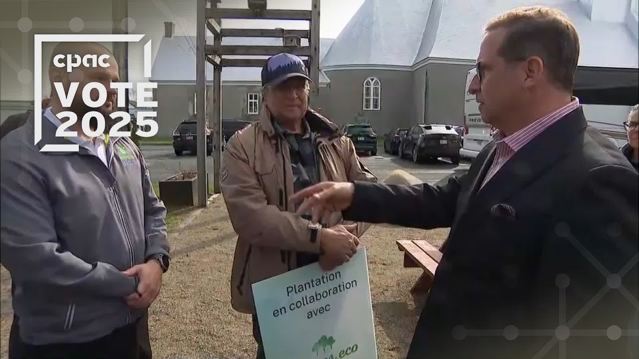 Yves-François Blanchet fait campagne à McMasterville - 27 avril 2025
