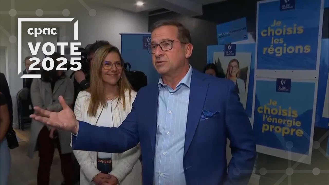 Yves-François Blanchet fait campagne à Mont-Laurier – 26 avril 2025