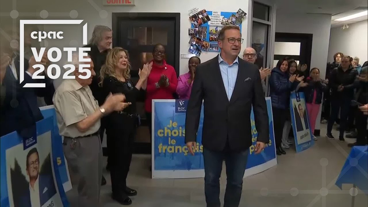 Yves-François Blanchet fait campagne à Montréal – 26 avril 2025