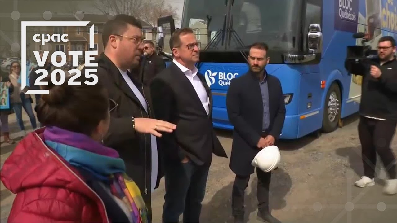 Yves-François Blanchet fait campagne à Terrebonne – 18 avril 2025