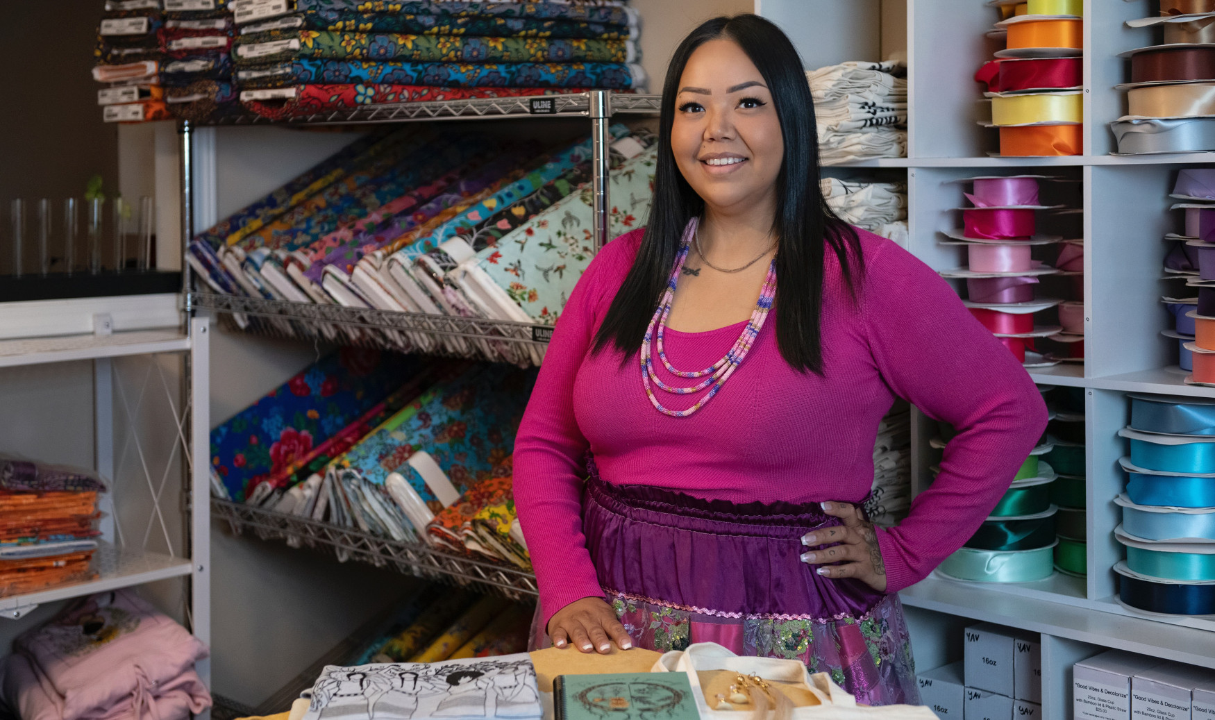 Stitching colour, culture and community into every creation
