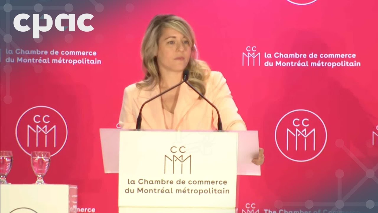 Mélanie Joly s’adresse au milieu des affaires montréalais – 11 juin 2025