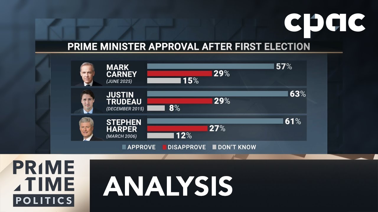 Approval ratings for Mark Carney after 100 days as PM: polls analysts panel