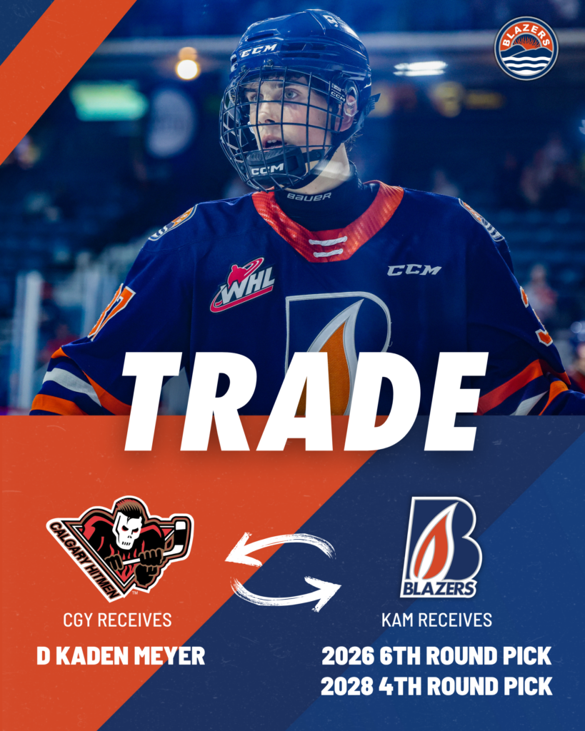 Blazers Acquire Two Draft Picks for D Kaden Meyer