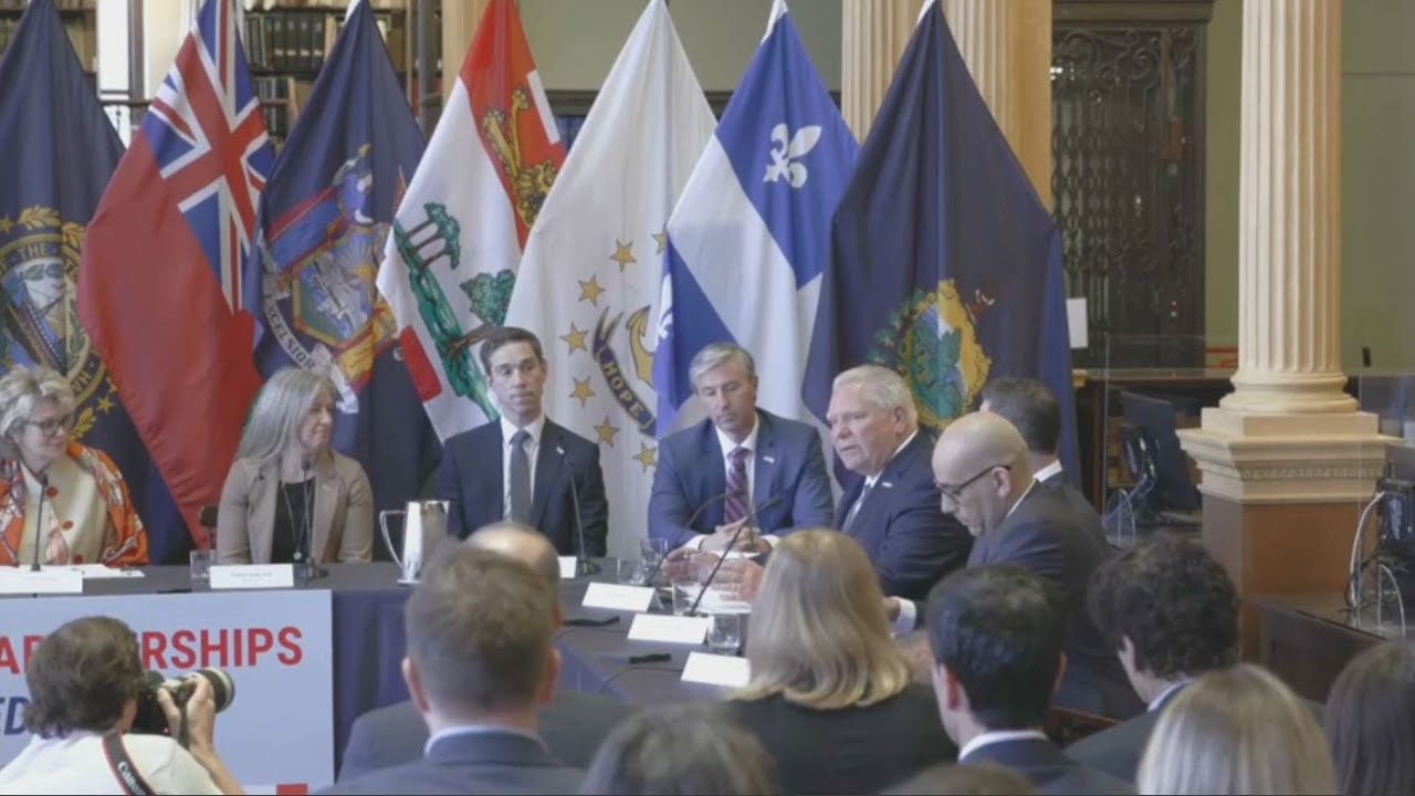 Eastern premiers and U.S. governors discuss Trump’s trade war – June 16, 2025