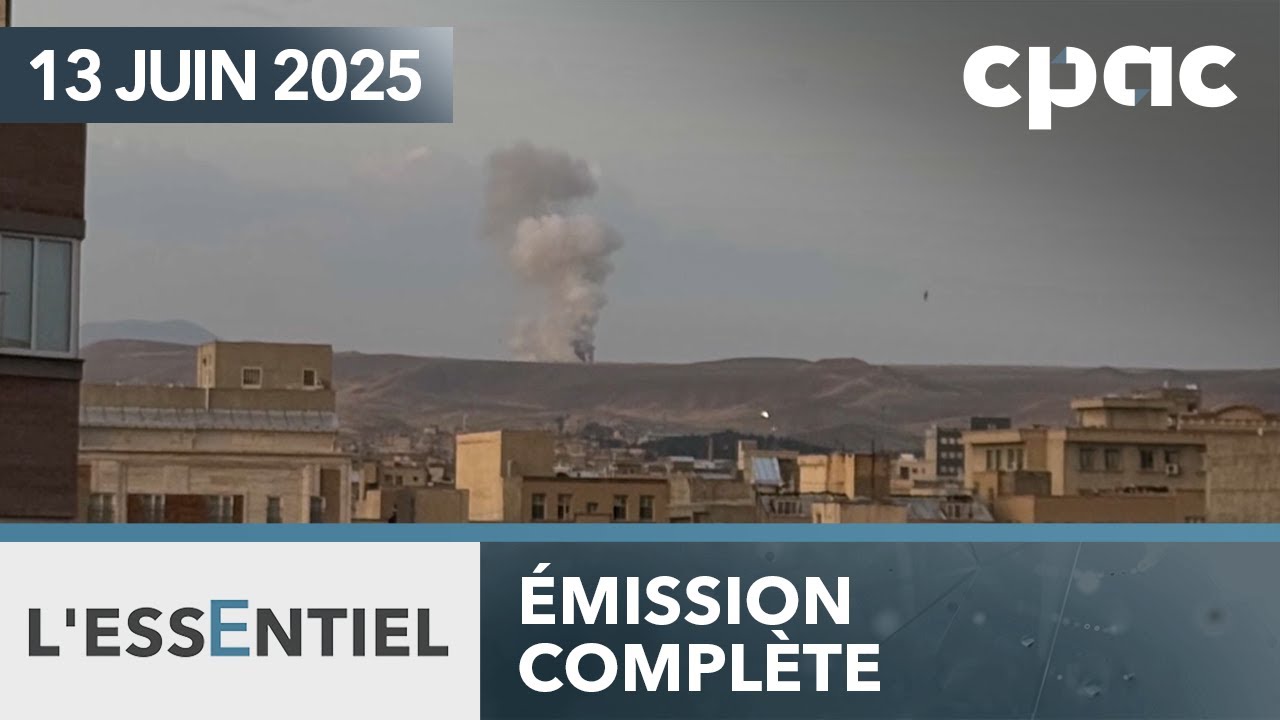 L'Essentiel : Le Moyen-Orient sous tension après des frappes israéliennes – 13 juin 2025