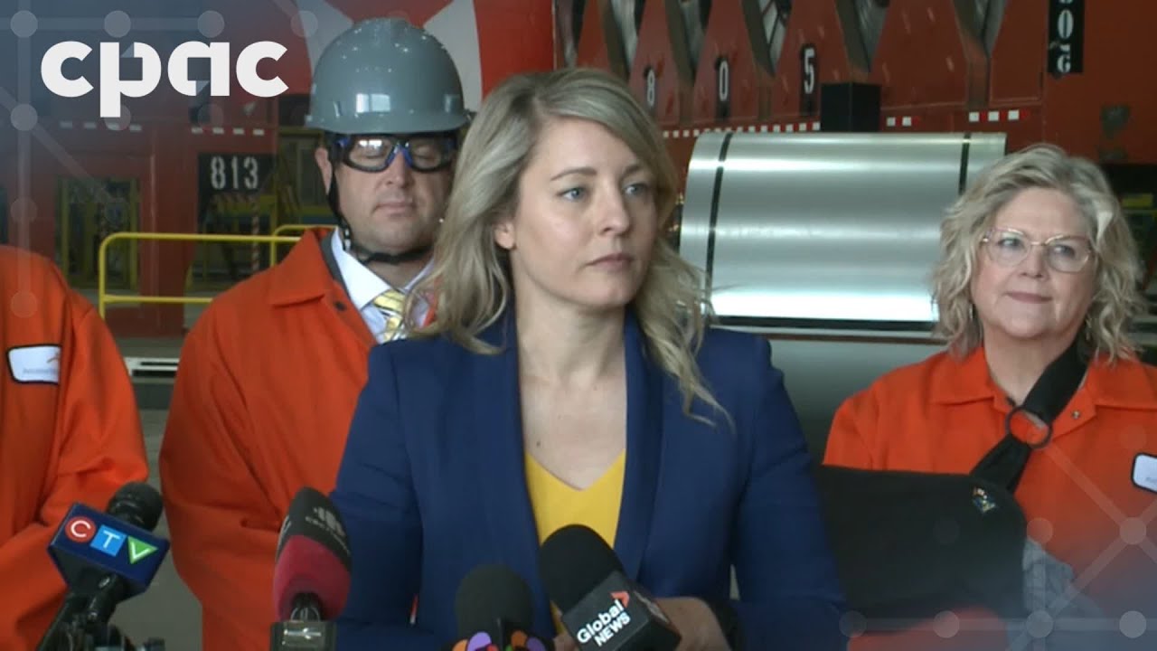 Mélanie Joly on U.S. steel and aluminum tariff hike – June 6, 2025