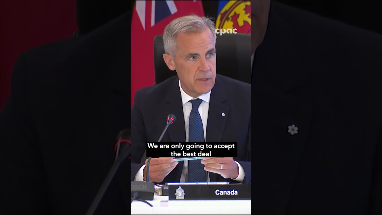 PM Carney addresses provincial and territorial premiers on Canada–U.S. trade negotiations #cdnpoli