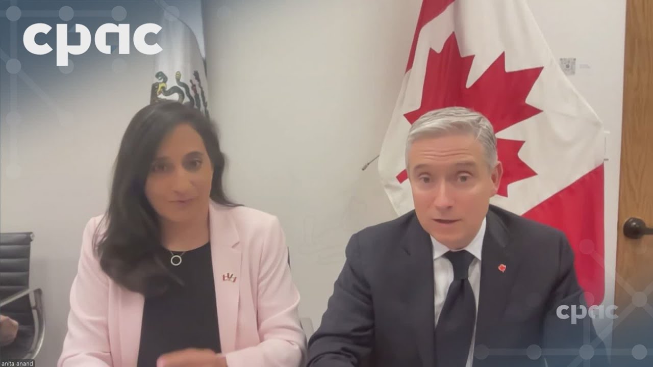 Ministers Anand and Champagne hold news conference to discuss Mexico trade talk – August 5, 2025