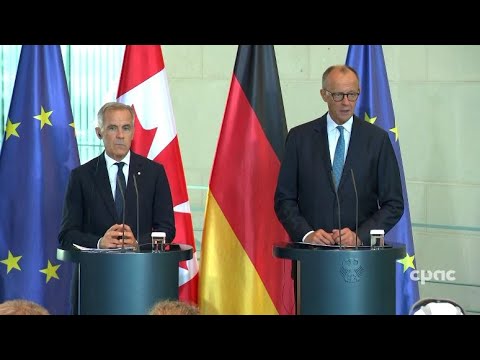 PM Mark Carney and German Chancellor Friedrich Merz hold news conference in Berlin – August 26, 2025