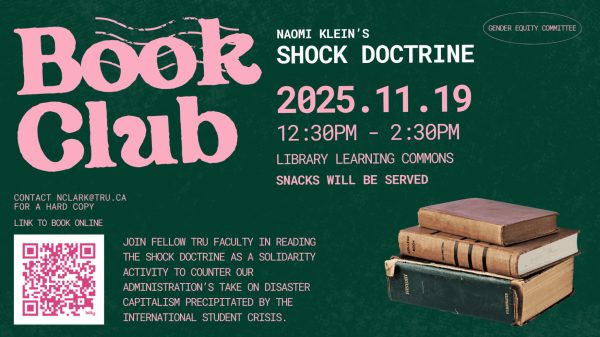 Book club event: Shock Doctrine