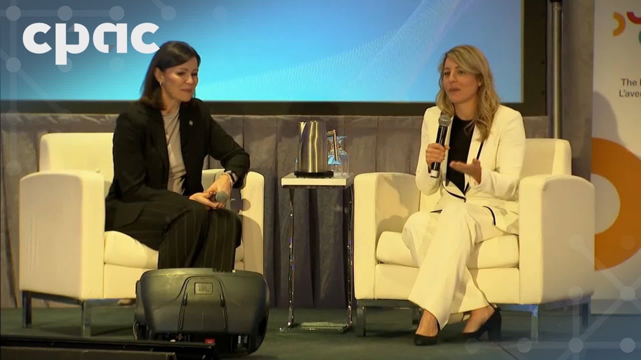 Industry Minister Mélanie Joly speaks at Canadian Chamber of Commerce’s AGM