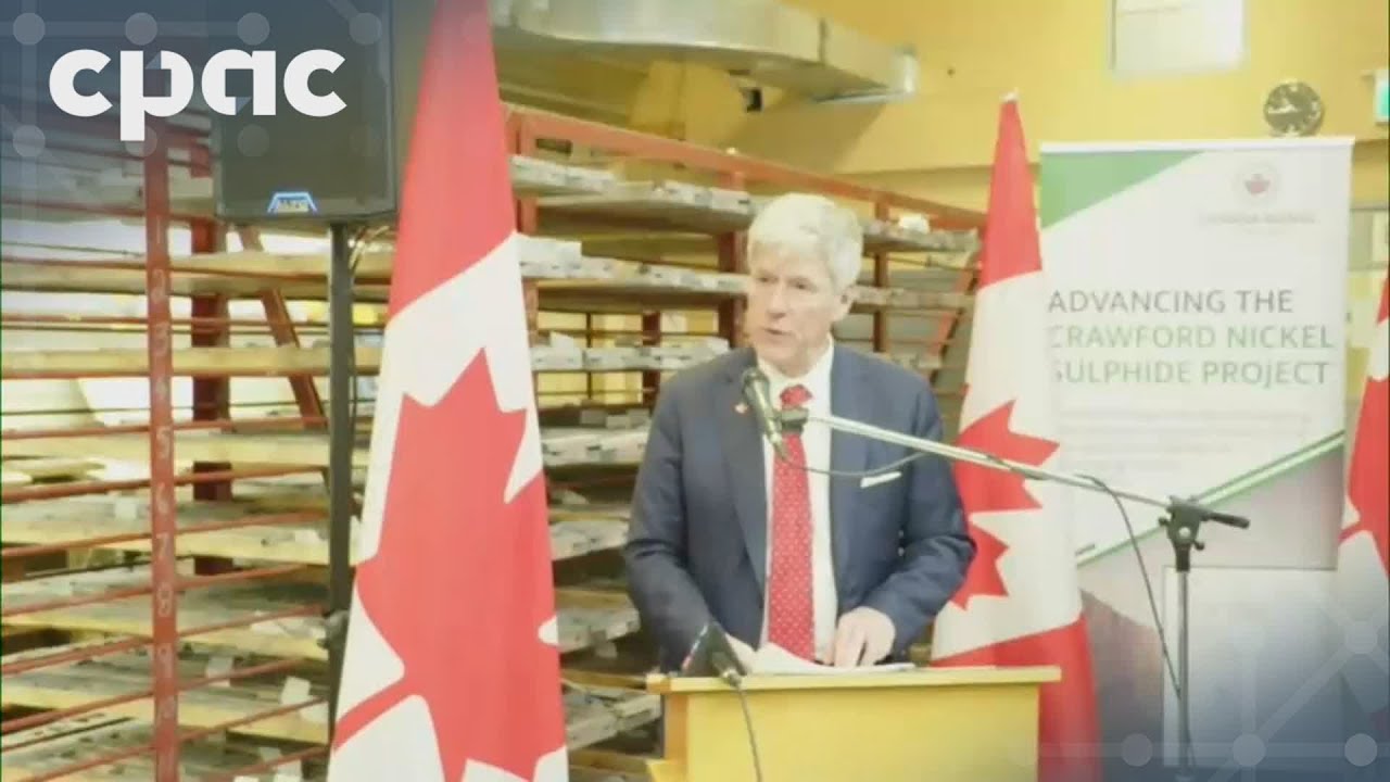 Energy Minister Tim Hodgson makes an announcement on major projects – November 13, 2025
