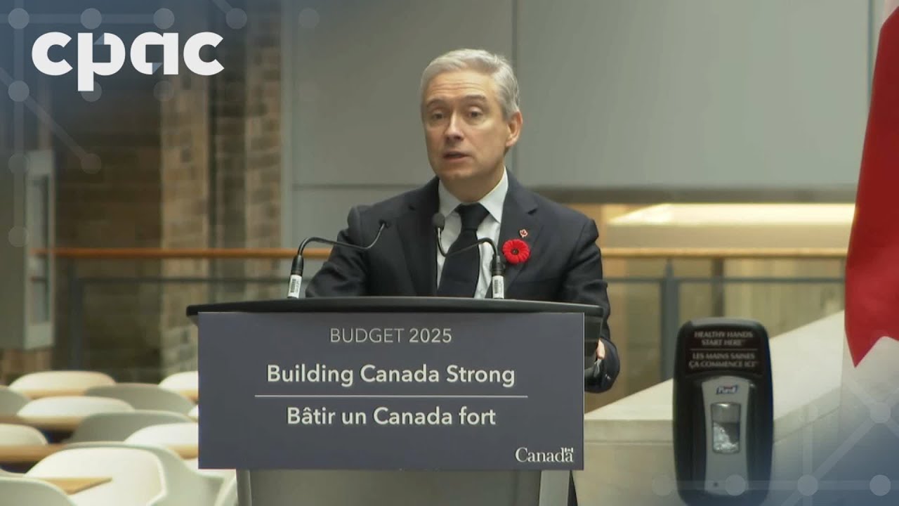 Finance minister takes part in armchair conversation on Budget 2025 – November 6, 2025